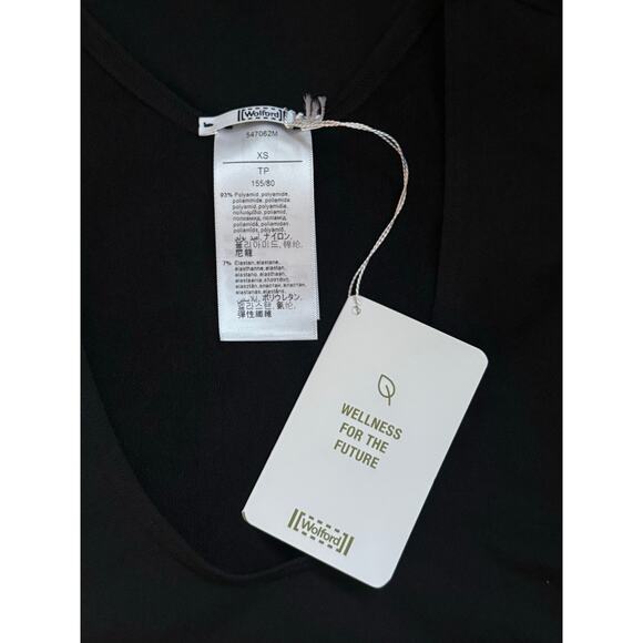 NWT Wolford Body Shaping Sleeveless Top Tank Performance Sculpting Gym XS Black - Picture 6 of 8